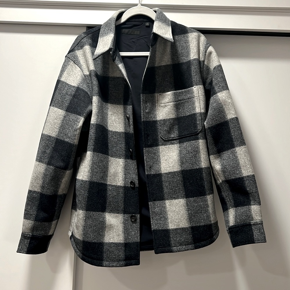 Uniqlo plaid shacket